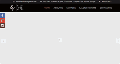Desktop Screenshot of belleviesalon.com